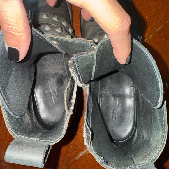 Zadig & Voltaire Black Leather Boots - Picture 12 of 12